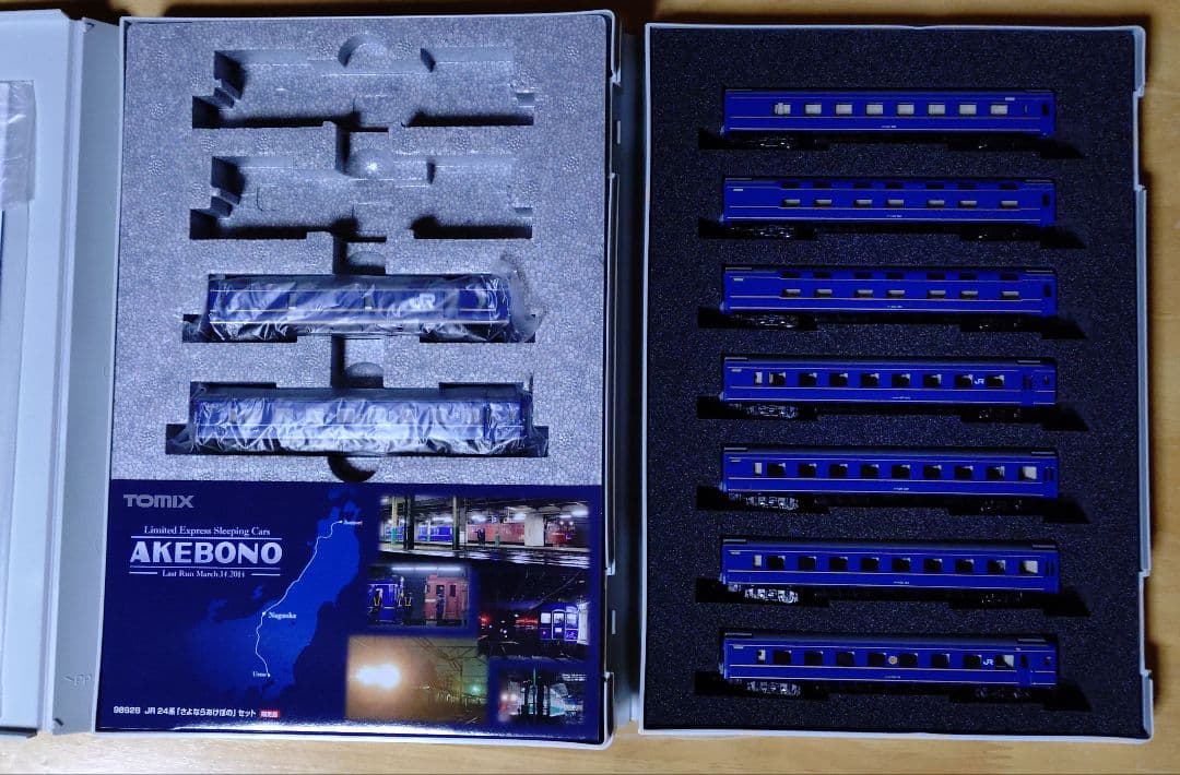 TOMIX 24系 さよならあけぼの 客車のみ