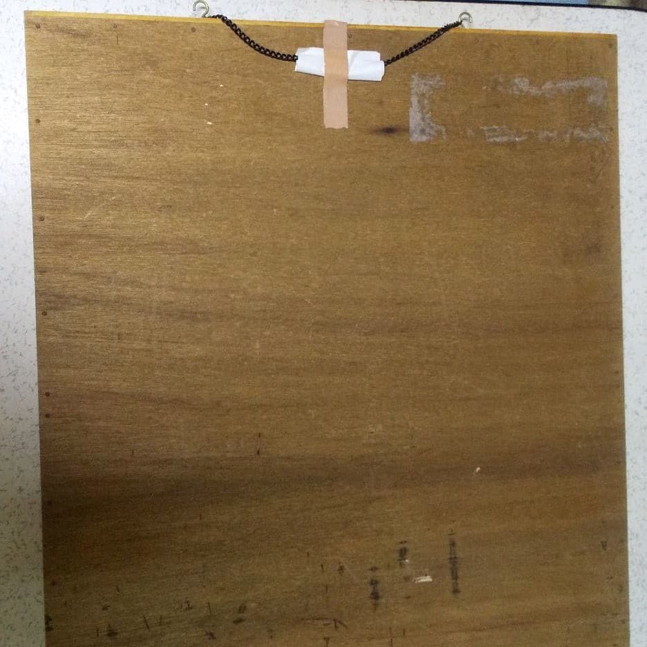 絵画 額装 （アクリル画）抽象画