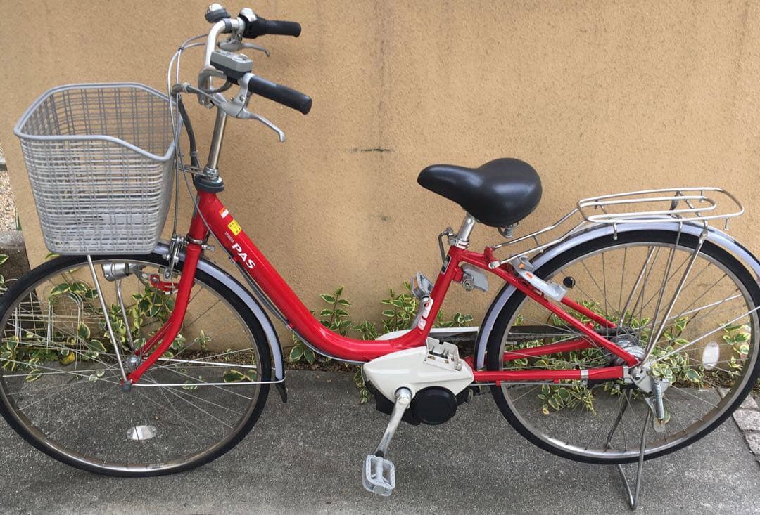 電動アシスト自転車　YAMAHA ヤマハ　PAS バッテリーなし　ジャンク