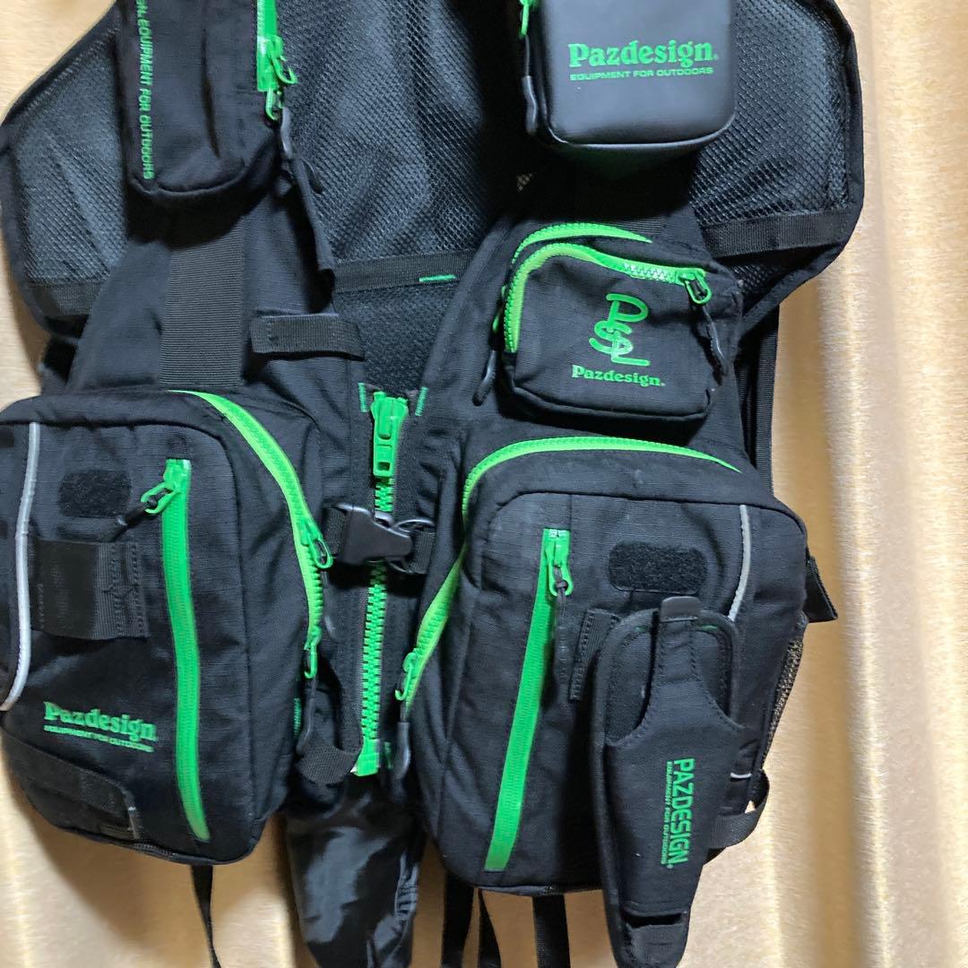 Pazdesign パズデザイン　ベスト　SLV028 モバイルポーチ付き