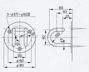 リードフック　わんちゃんフック　杉田エース　ステンレス製　１２個セット