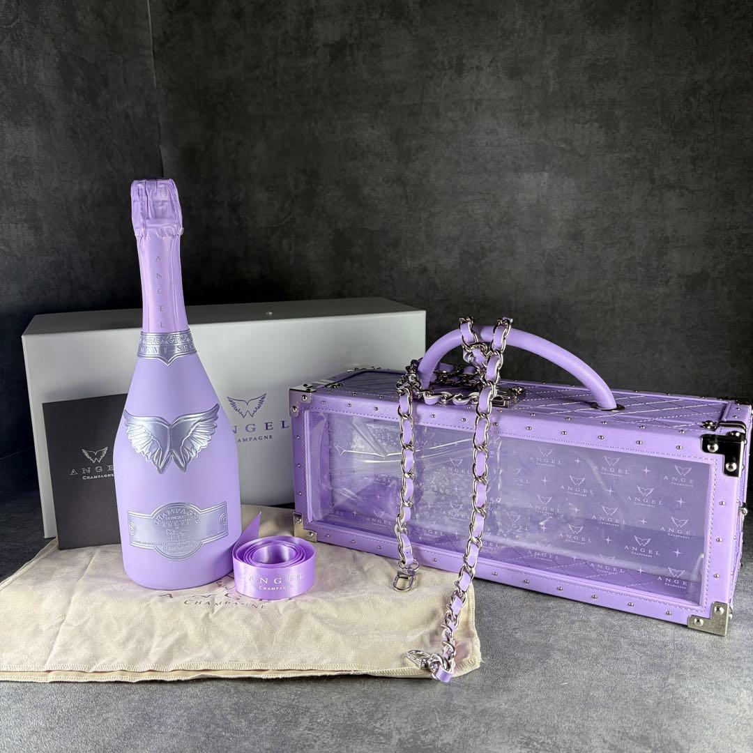 エンジェル　シャンパン　ドゥミセック　パープル　レザー　ロゼ　586
