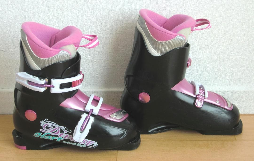 ■■送料無料■サロモン■子供用スキーフルセット■板120靴22■WAX済■■