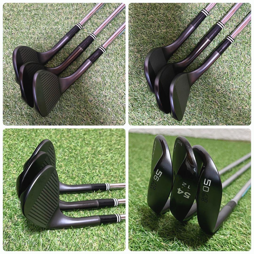 美品 Cleveland ウェッジ 3本セット フレックスS 50 54 56