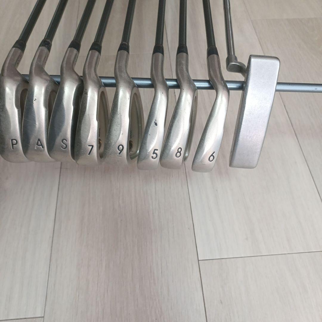 Puma　バッグ　ゴルフクラブ11本セット　右利用