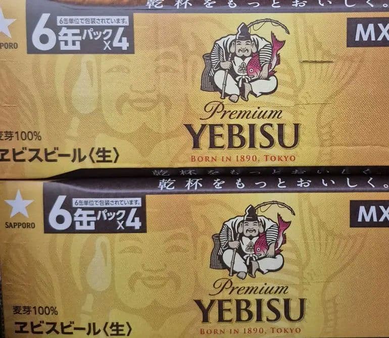 エビスビール 350ml×24缶×2ケース