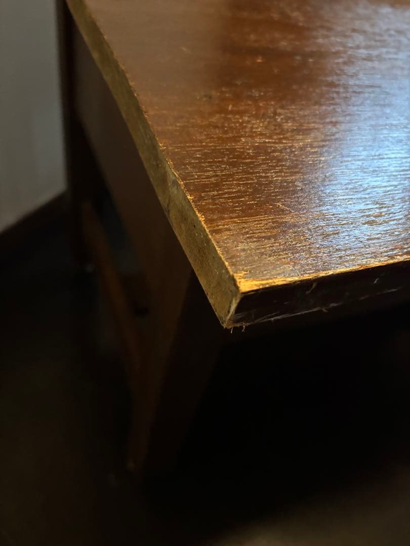 アンティーク　ディスプレイ台　作業台　キャスター付き　店舗什器