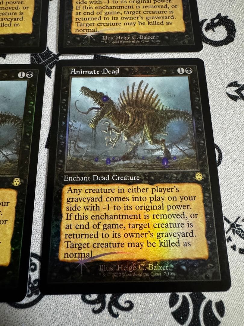 4枚セット 動く死体 foil 英語 ジャッジ褒賞