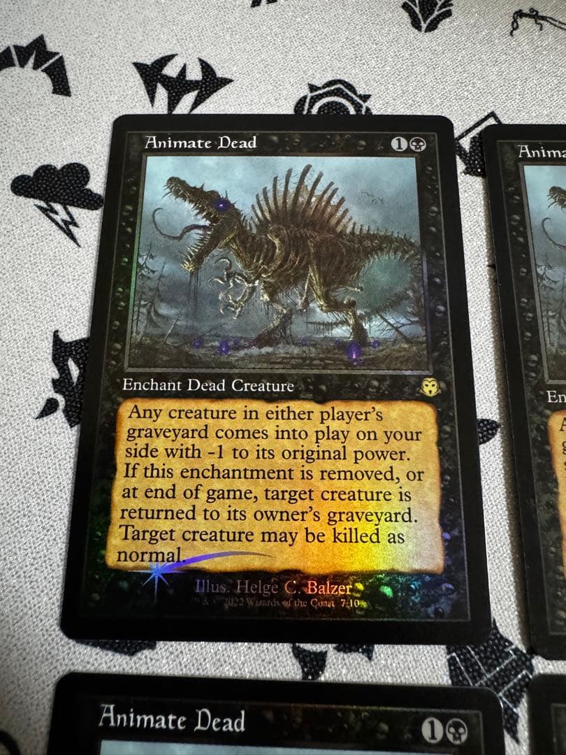 4枚セット 動く死体 foil 英語 ジャッジ褒賞