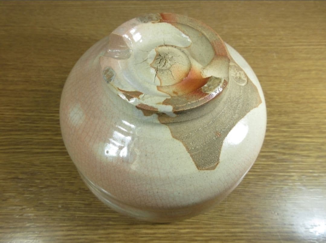 真作保証 11代 田原陶兵衛 (忠太郎) 自作 萩焼 コレクター放出品 山口県