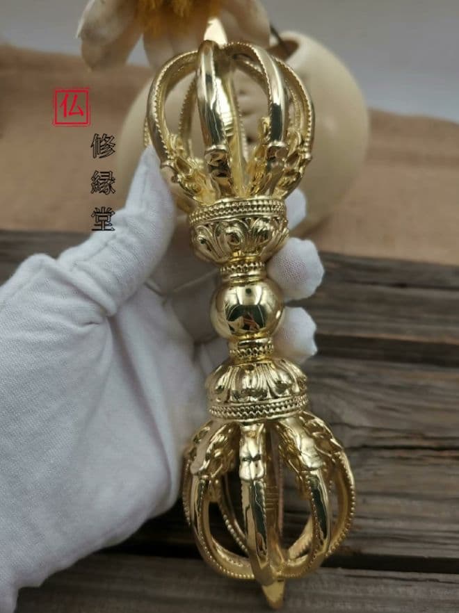 【修縁堂】 真言宗 密教法具 九鈷杵 辟邪 密教法具 魔除け 厄除け