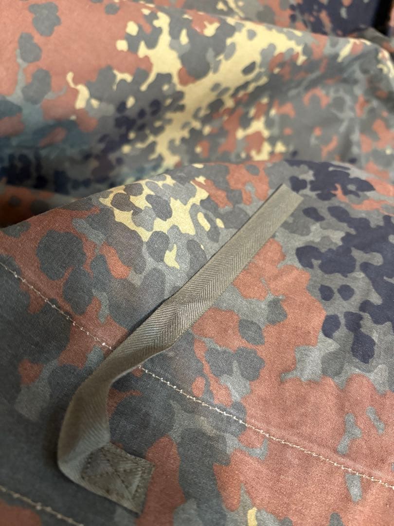 軍物タープ　ドイツ軍フレクターカモ　タープ