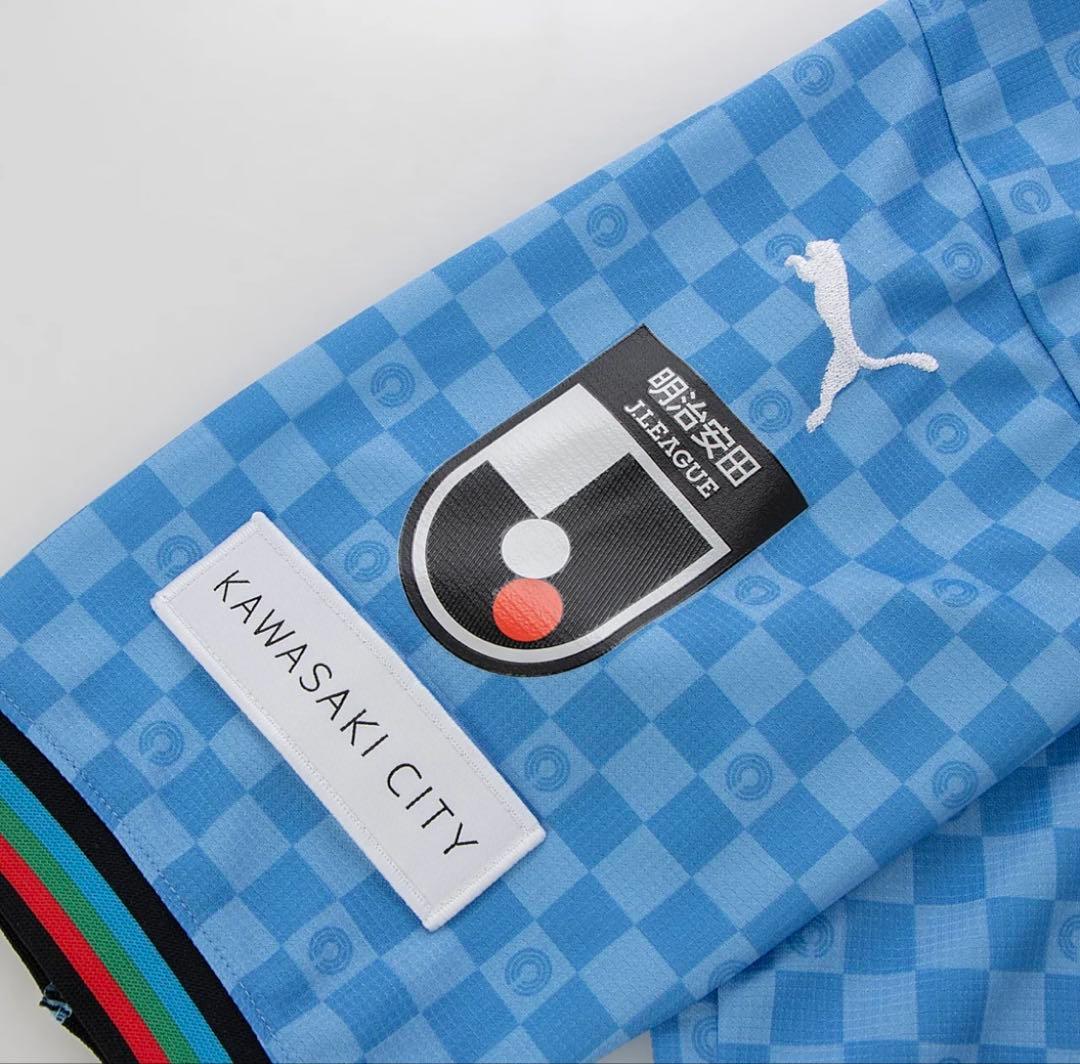 2024 川崎フロンターレ 1st ユニフォーム　２ＸＬ　天皇杯マーク加工