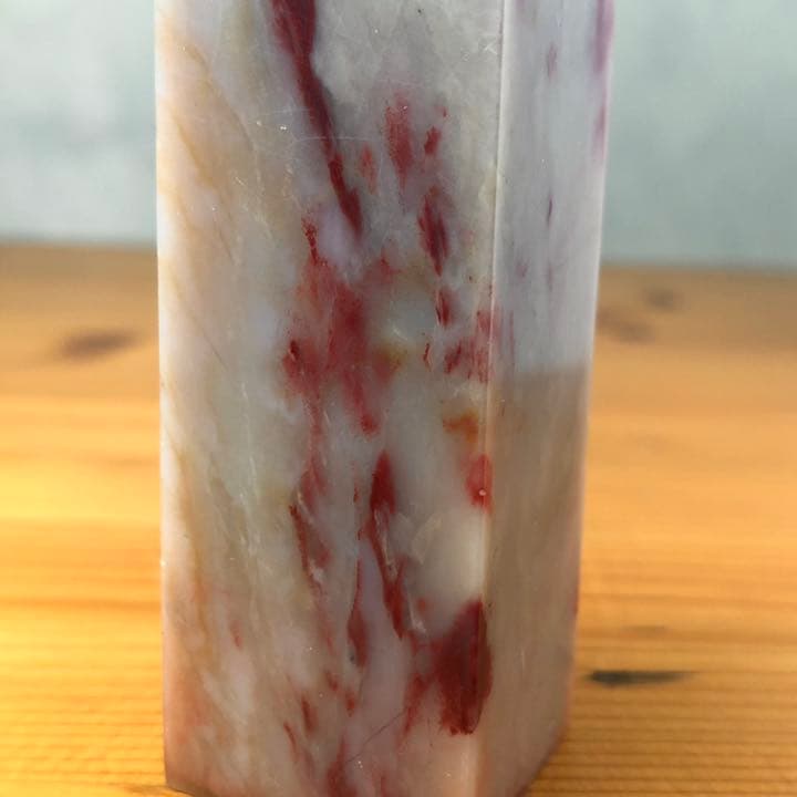 2、5cm角　鶏血石　巴林鶏血石