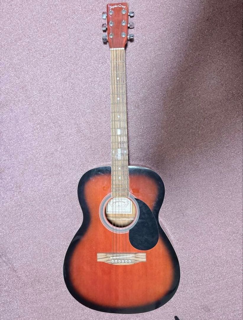 アコースティックギター サンバースト 6弦 ドレッドノート