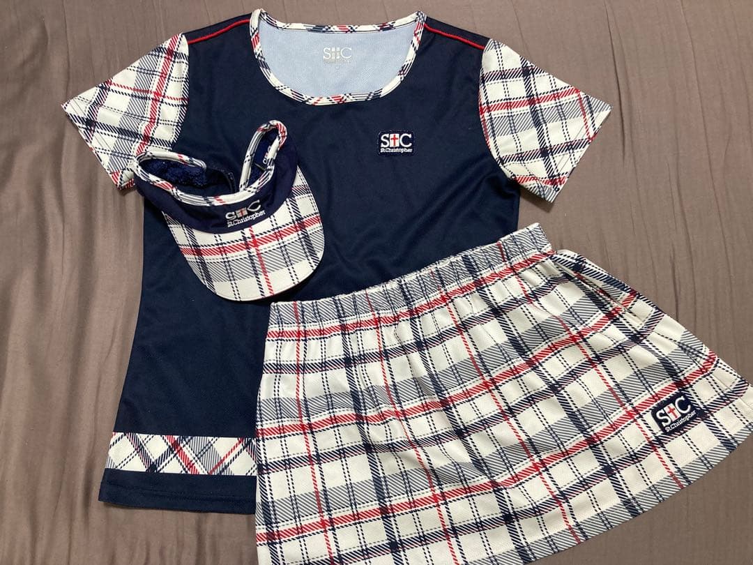 テニスウェア　セット9+3点　セントクリストファー　Mサイズ