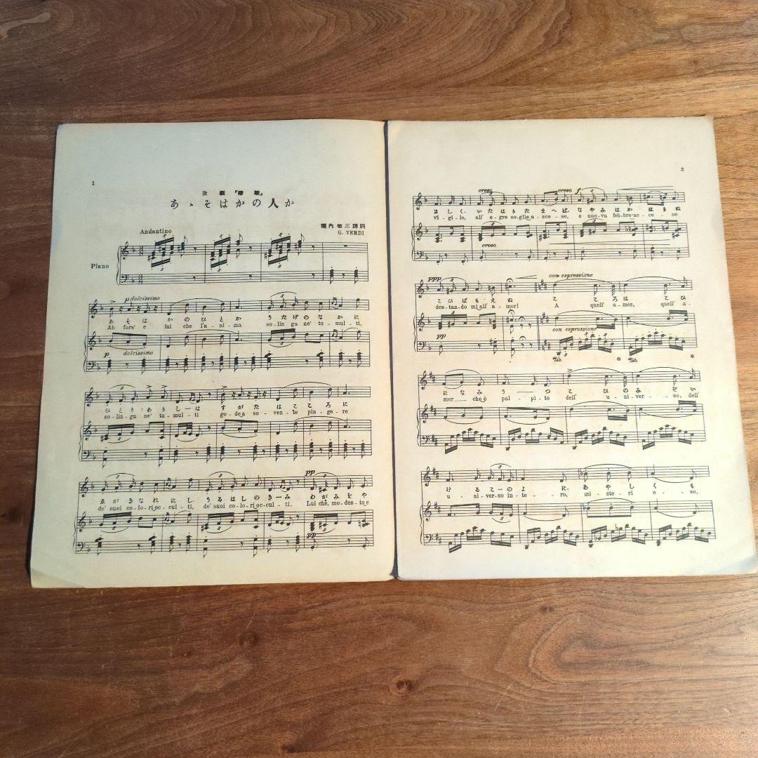 竹久夢二　石版画　セノオ楽譜　美術館収蔵品　大正ロマン　歌劇　椿姫