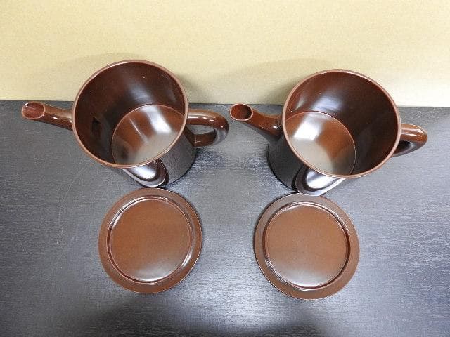 木村表斎　湯次一対　共箱　MA426