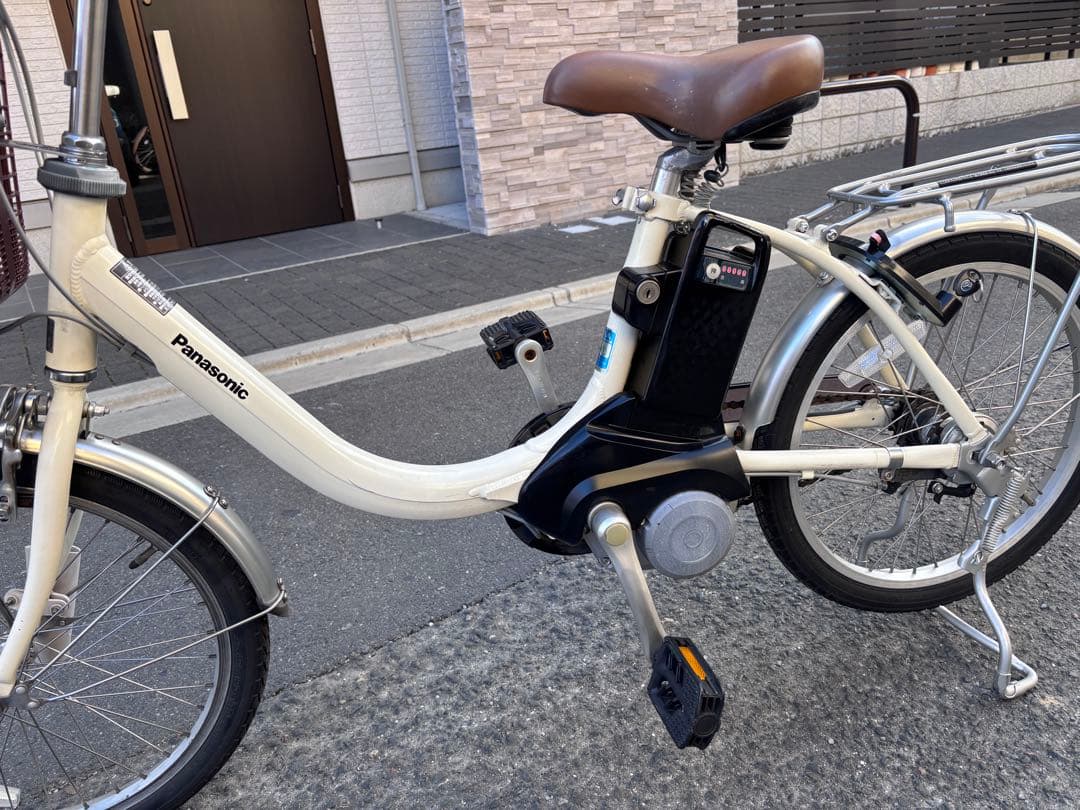 Panasonic mini電動アシスト自転車 アイボリー