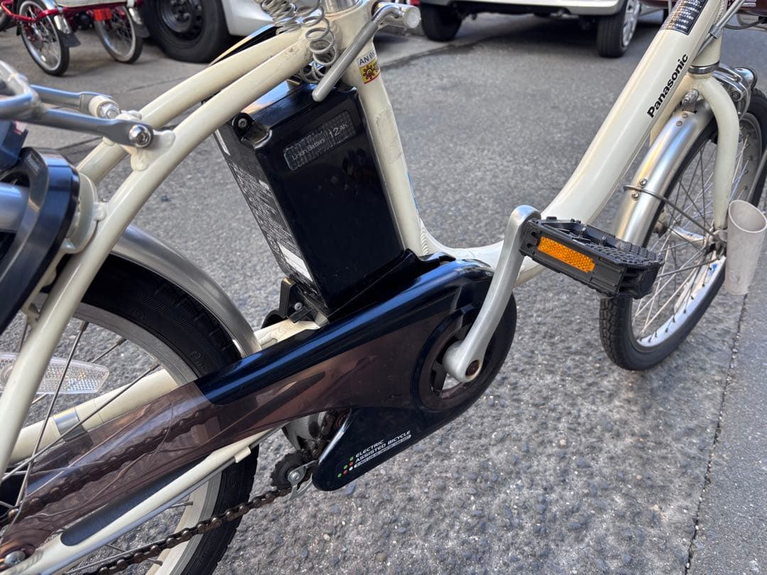 Panasonic mini電動アシスト自転車 アイボリー