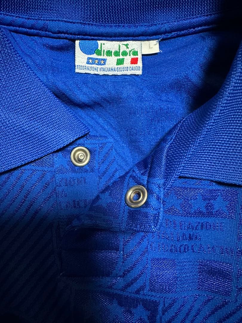 1994年イタリア代表 ユニフォーム ロベルト•バッジョ Lサイズ
