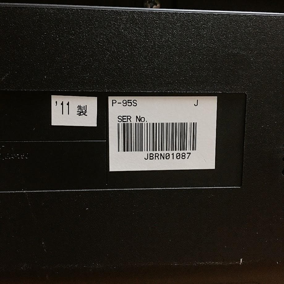 ヤマハ YAMAHA P-95 電子ピアノ 88鍵盤 シルバー 2011年製