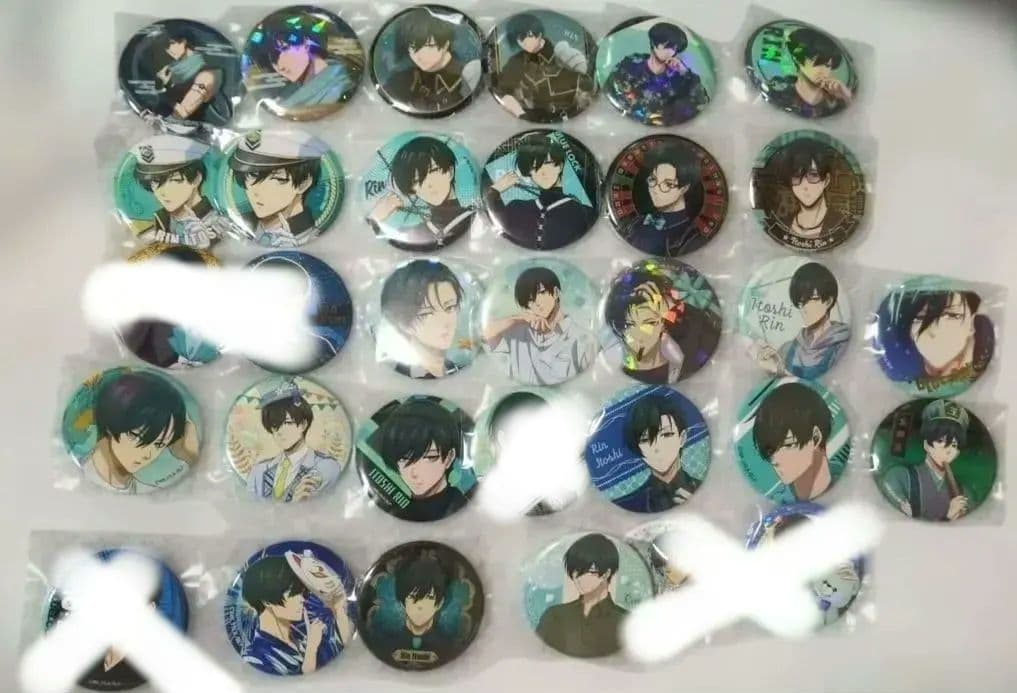 ブルーロック 糸師凛 缶バッジ まとめ売り 32点セット