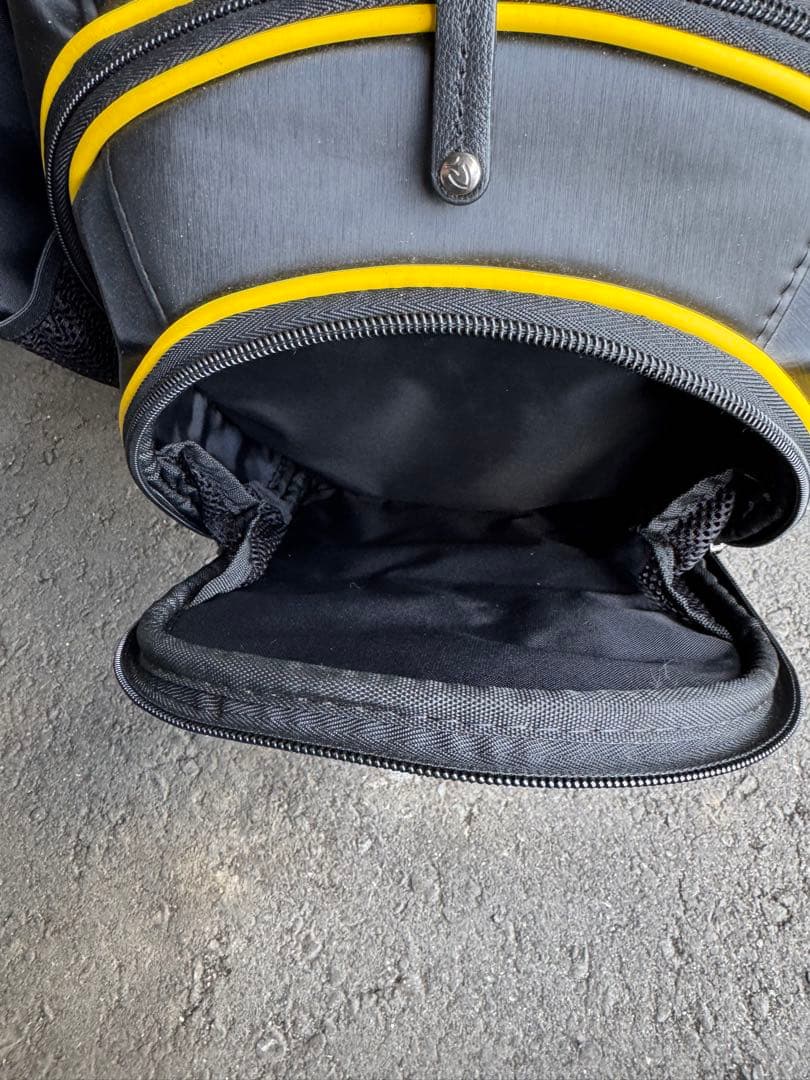 プレジデンツカップ ゴルフバッグ ブラック/イエロー