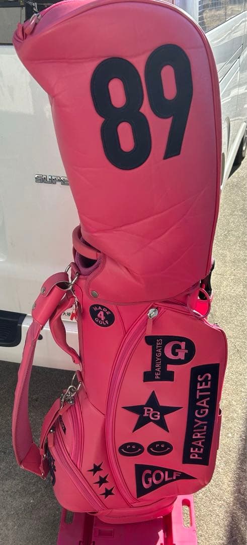 PEARLY GATES ピンク キャディバッグ PG1989