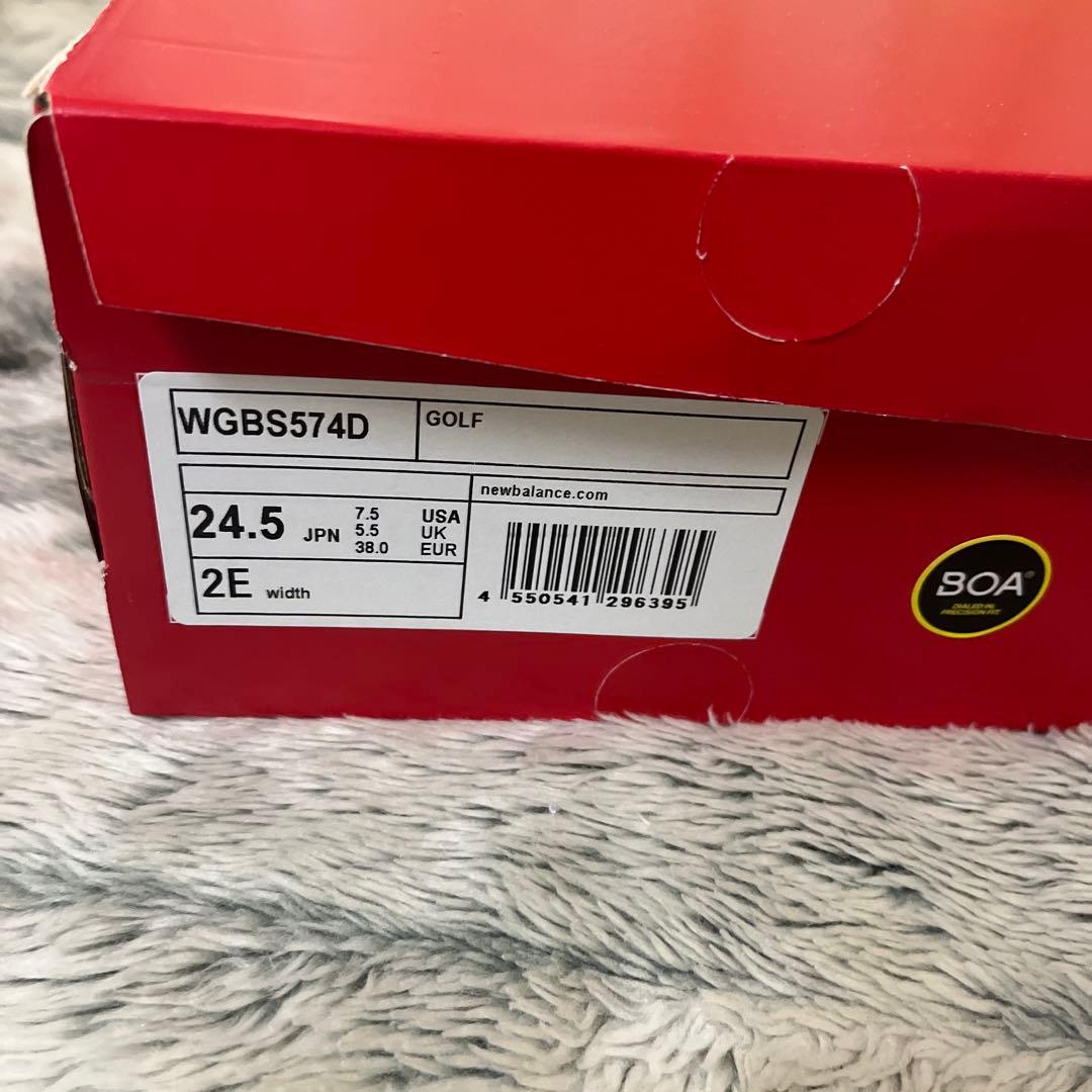 ニューバランス　レディースゴルフシューズ　BOA 24.5㎝