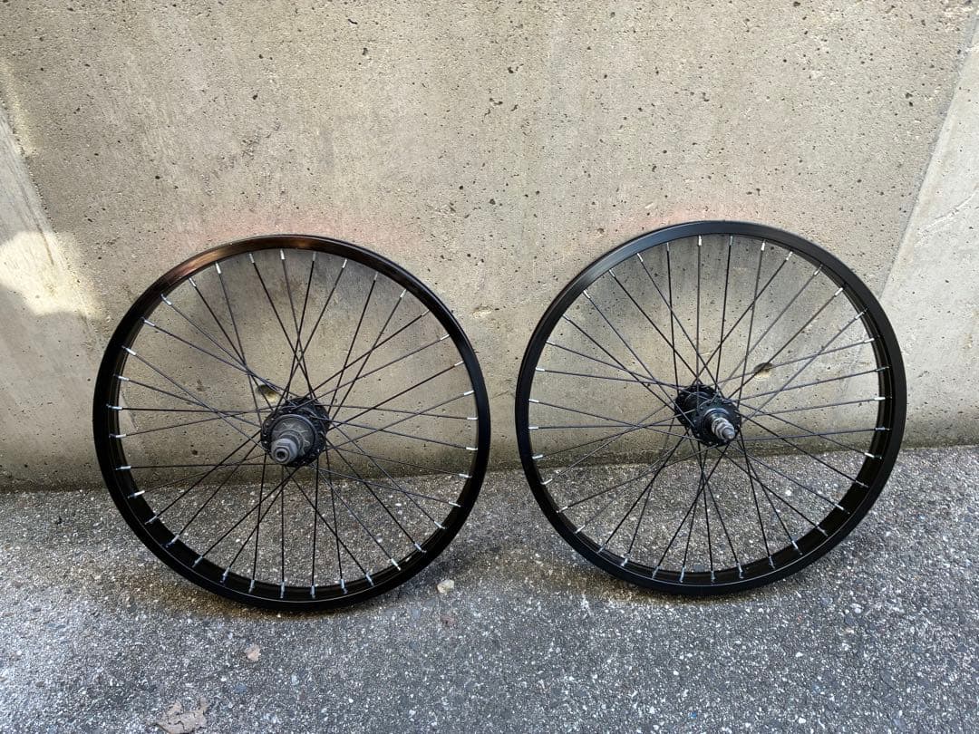 BMX 完組ホイール フリーハブタイプ