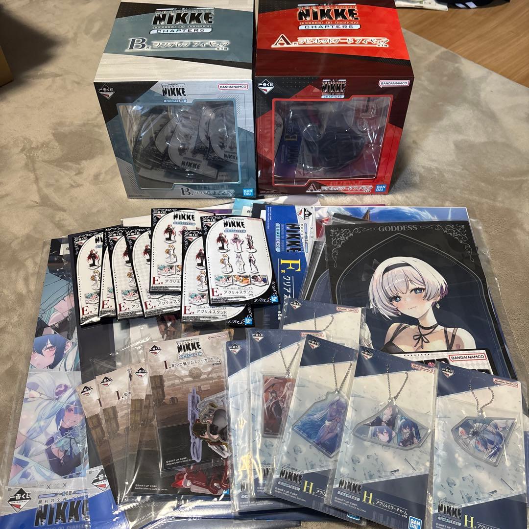 一番くじ 勝利の女神 NIKKE 6 A,B,E,F,G,H,I賞38個セット
