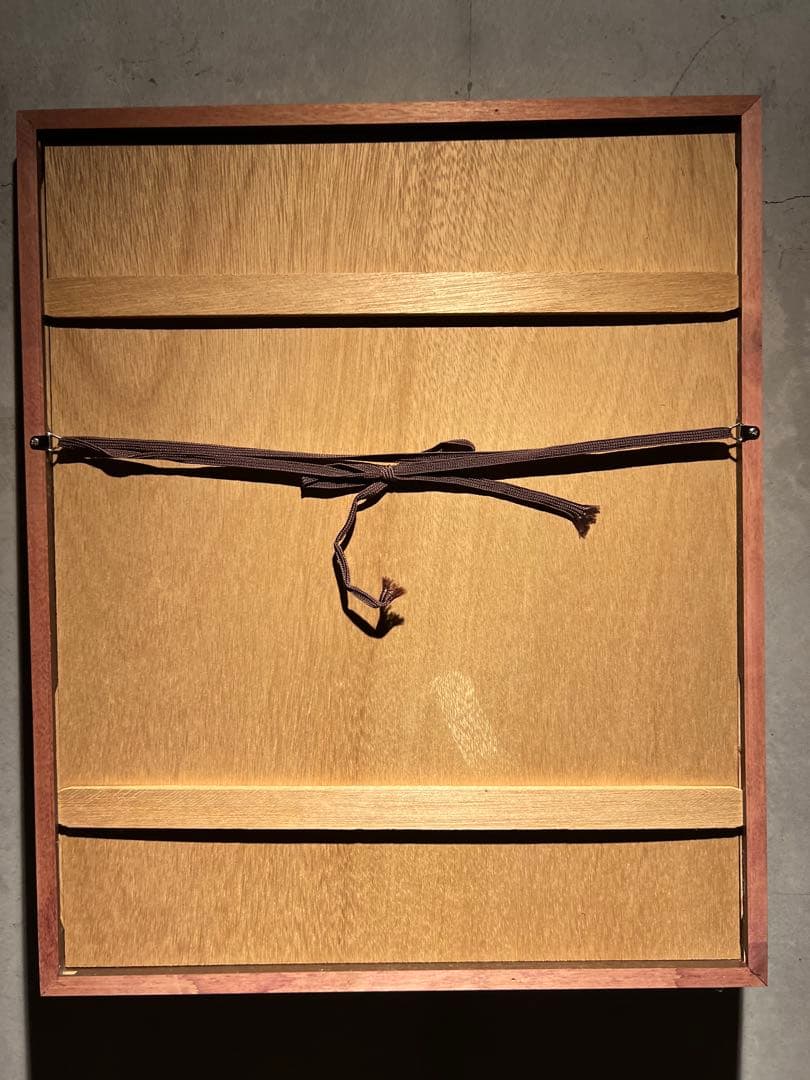 メゾチント「Opening Mantle」 銅版画