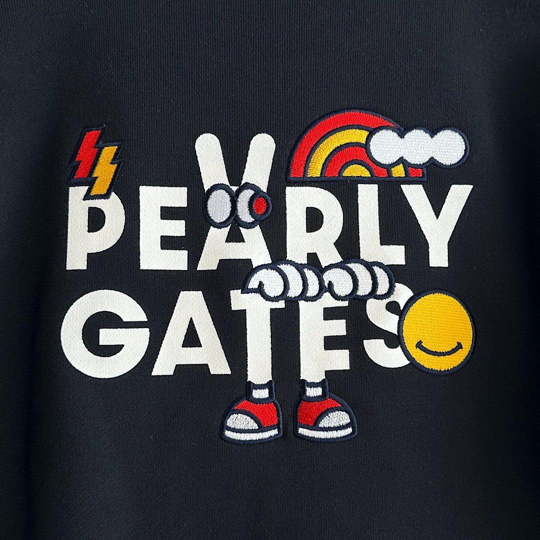 474 パーリーゲイツ スウェット トレーナー ダークネイビー サイズ0 S