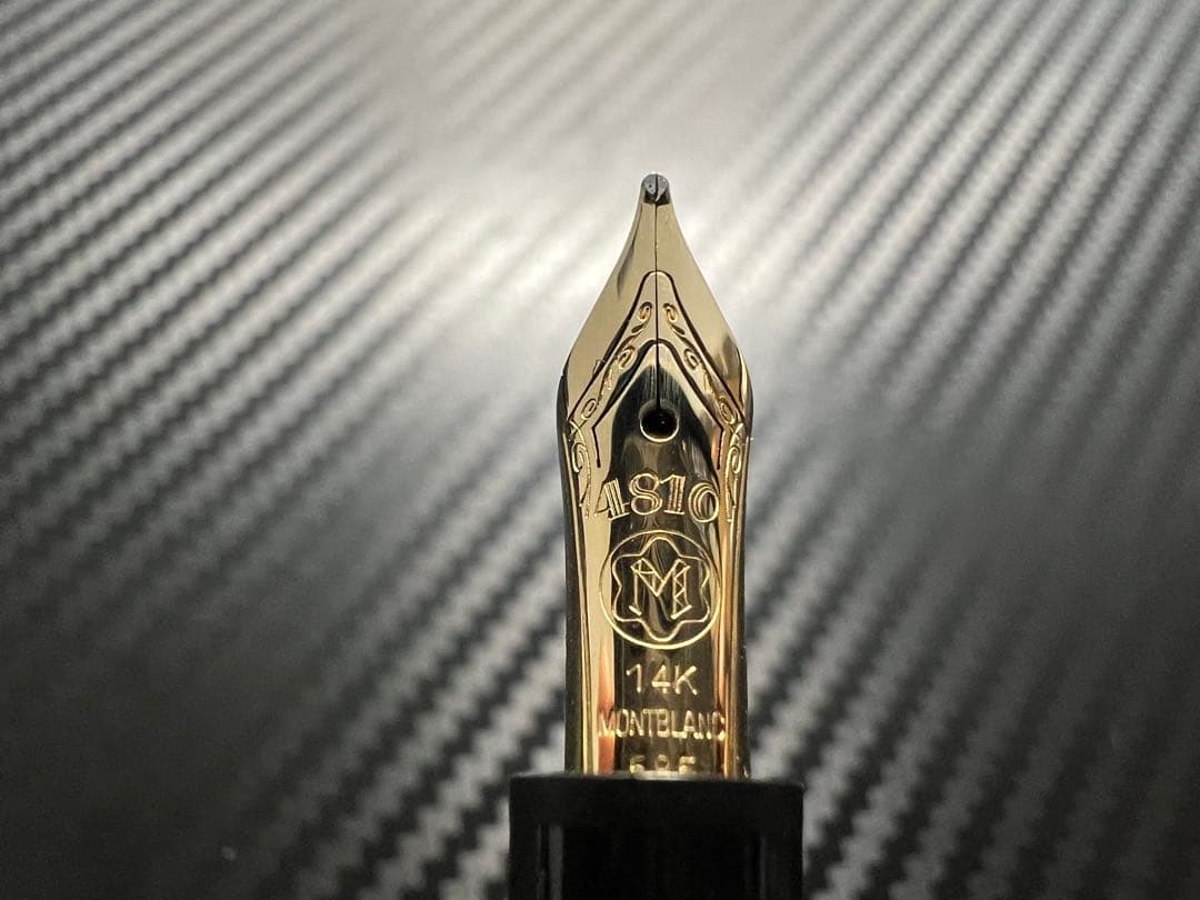 極美品 モンブラン 114 モーツァルトM ブラック 万年筆