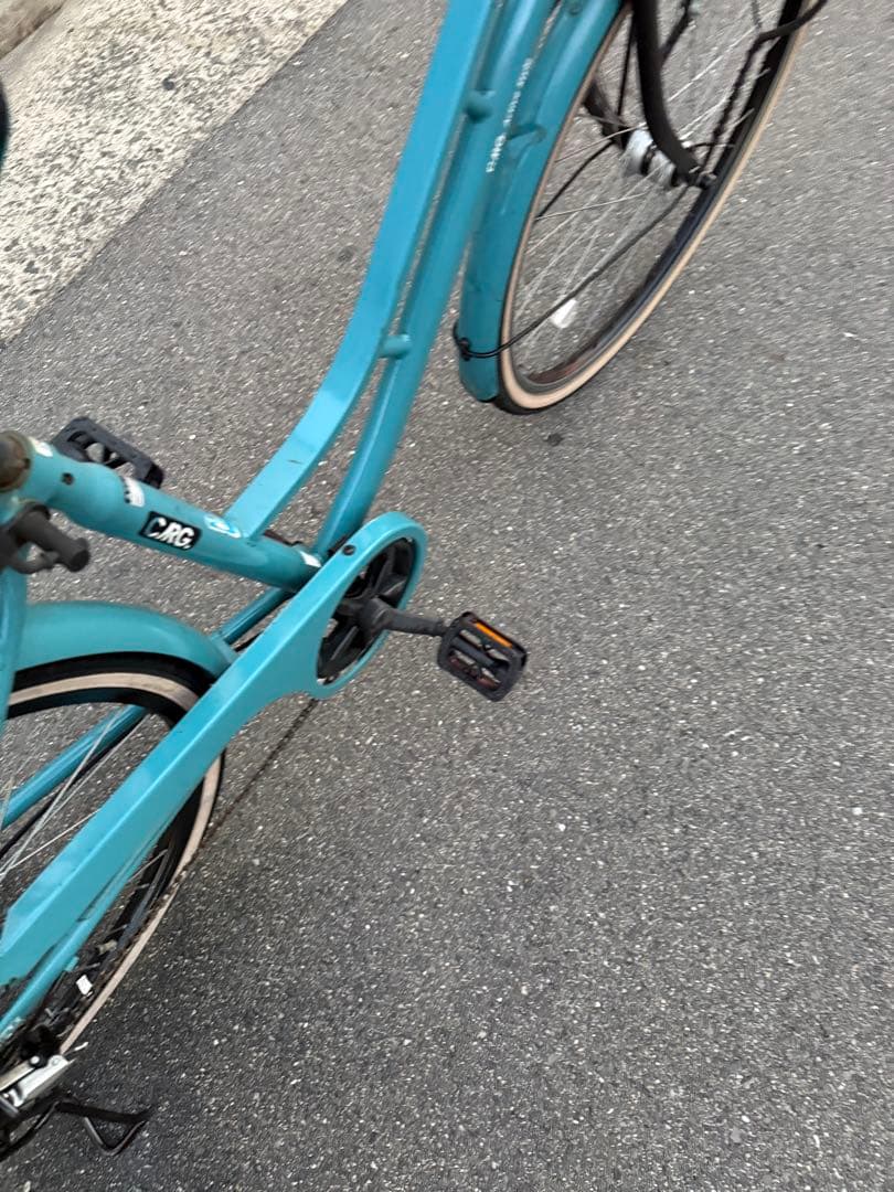 163 自転車 大阪市 【引取り限定】 美品 26インチ 変速付き