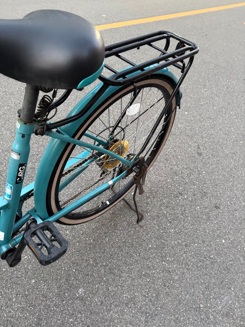 163 自転車 大阪市 【引取り限定】 美品 26インチ 変速付き