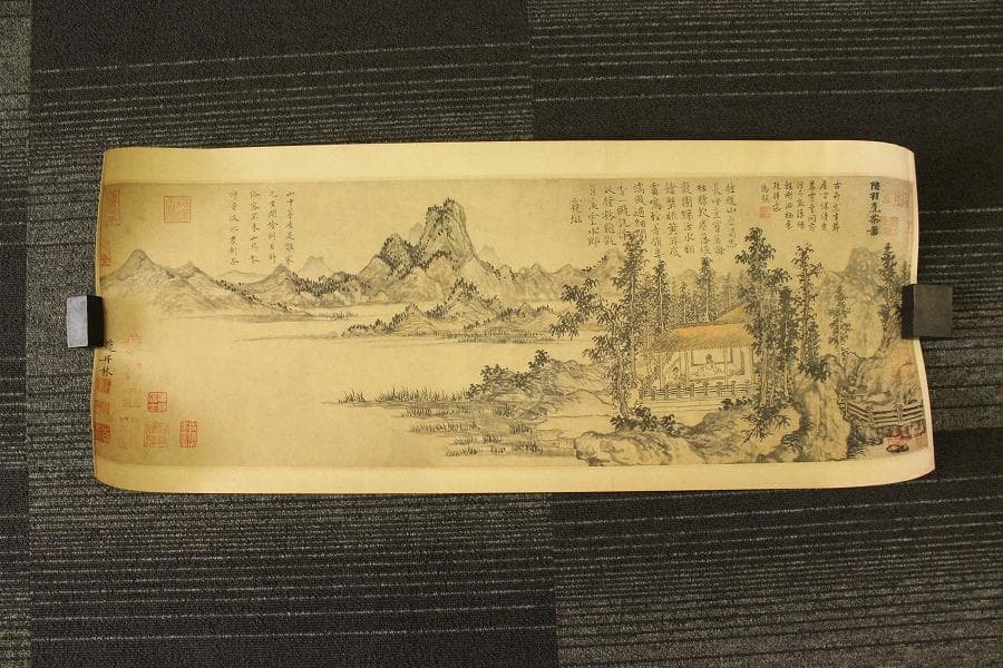 中国美術 元人集錦巻 元 ニ玄社 模写 工藝(LC915)