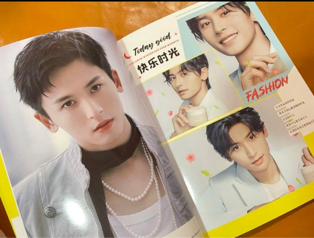 山河令　張哲瀚 「 美好心情」A4サイズ　28P写真集