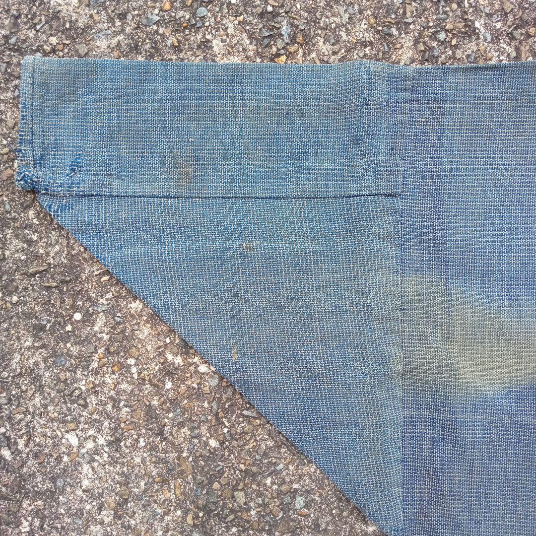 シンプル　野良着　襤褸　羽織　アンティーク