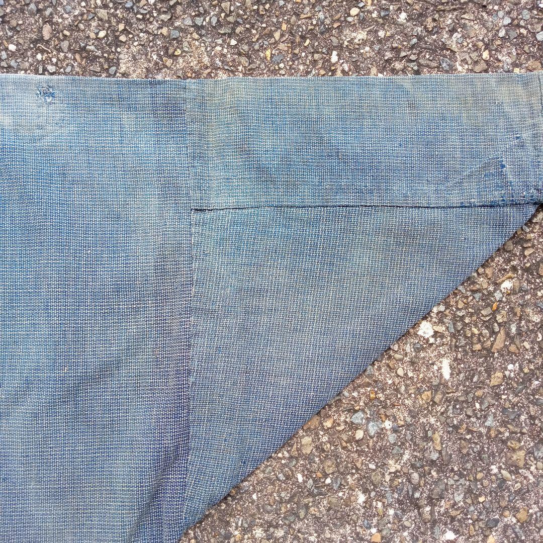 シンプル　野良着　襤褸　羽織　アンティーク