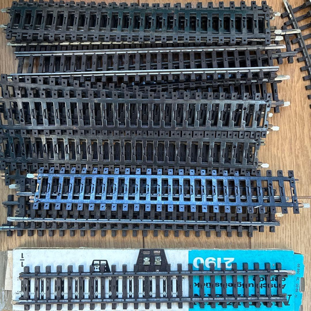 メルクリン HO 6620トランス + 引込線付きKトラックオーバルセット