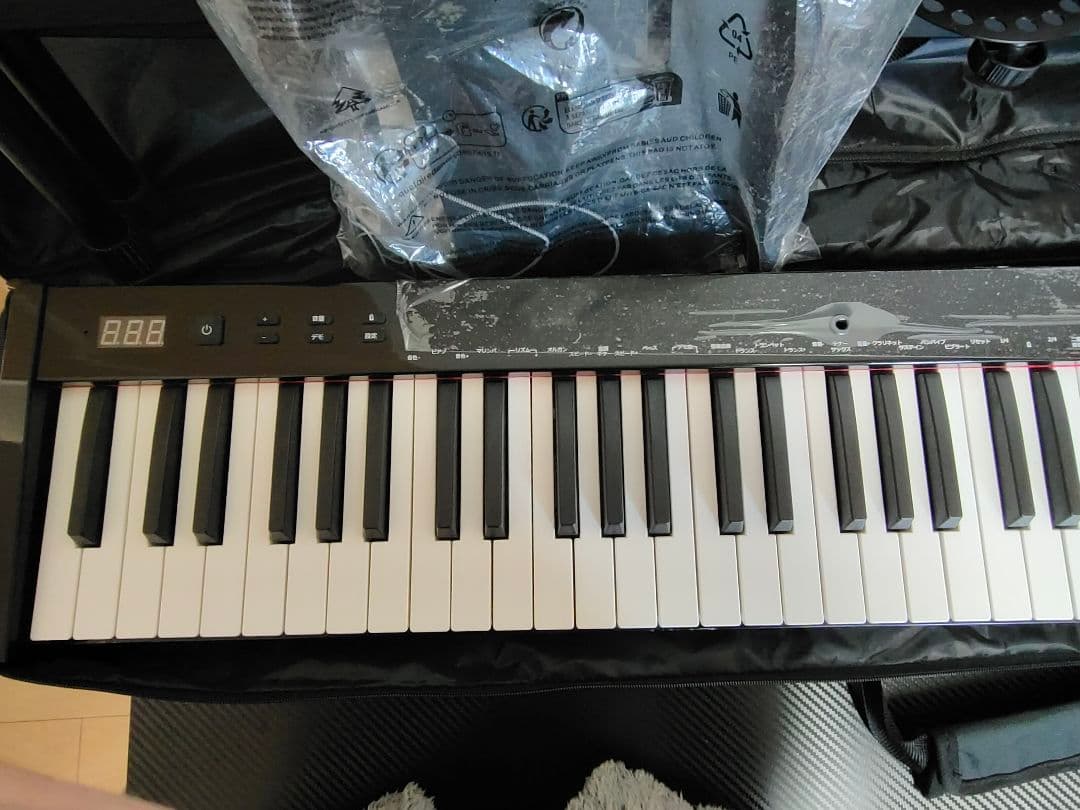 電子ピアノ 88鍵 LEDディスプレイ付き
