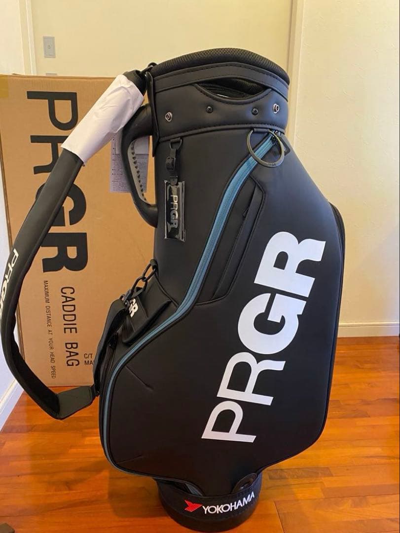PRGR ブラック キャディバッグ