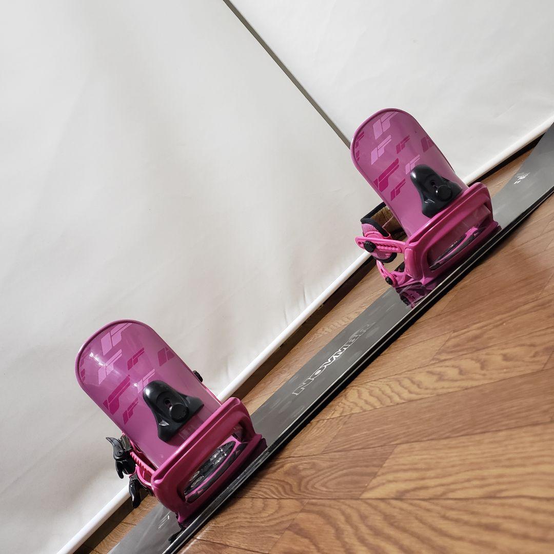 NOVEMBER ARTIST FLUX 142cm スノーボードセット
