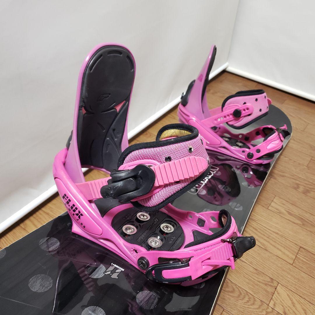 NOVEMBER ARTIST FLUX 142cm スノーボードセット