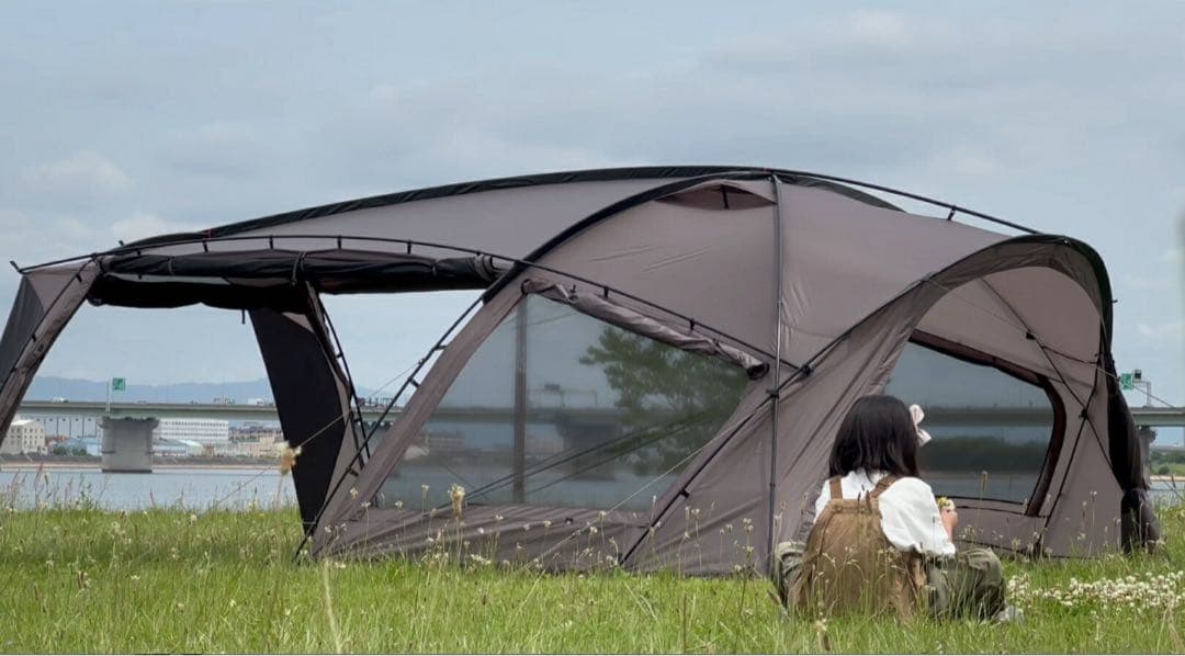 ラーテルワークス２ルームテントボーデンBFブラッシュファイバー