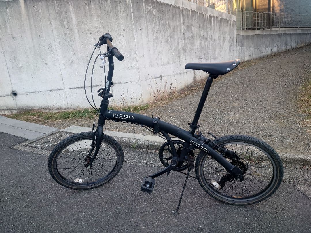 (引取り又はお届けご相談)WACHSEN 折り畳み自転車20インチ