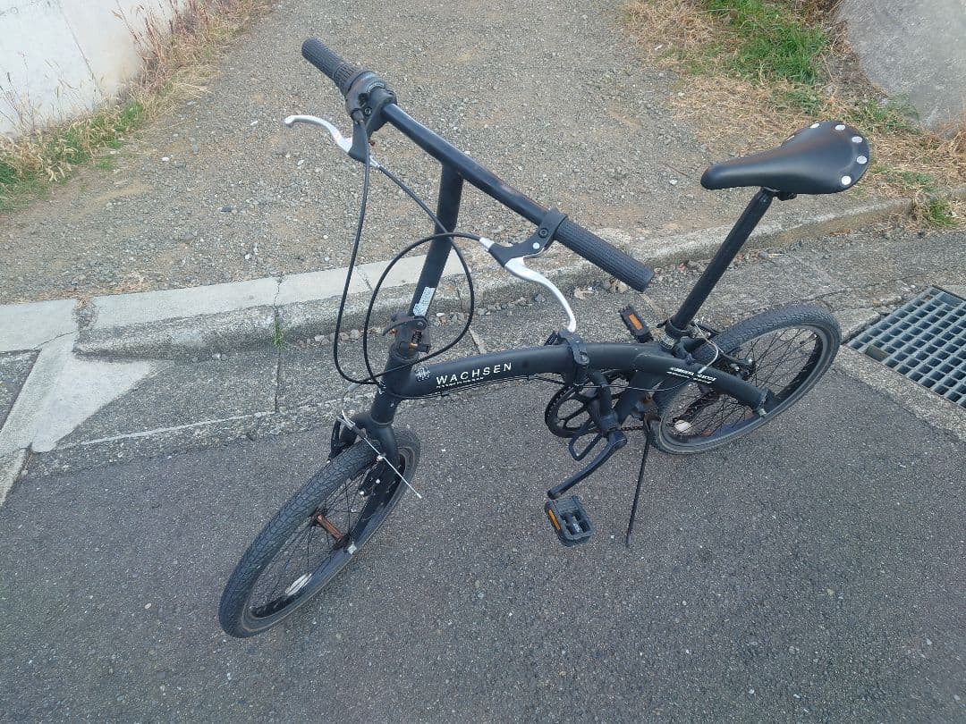 (引取り又はお届けご相談)WACHSEN 折り畳み自転車20インチ