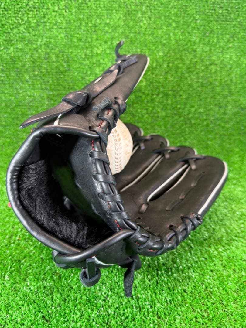 ミズノ　少年軟式　ウィルドライブ レッド　オールラウンド用　サイズM